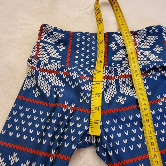Goldsheep Holiday Snowflake Leggings Size Small - Picture 5 of 9